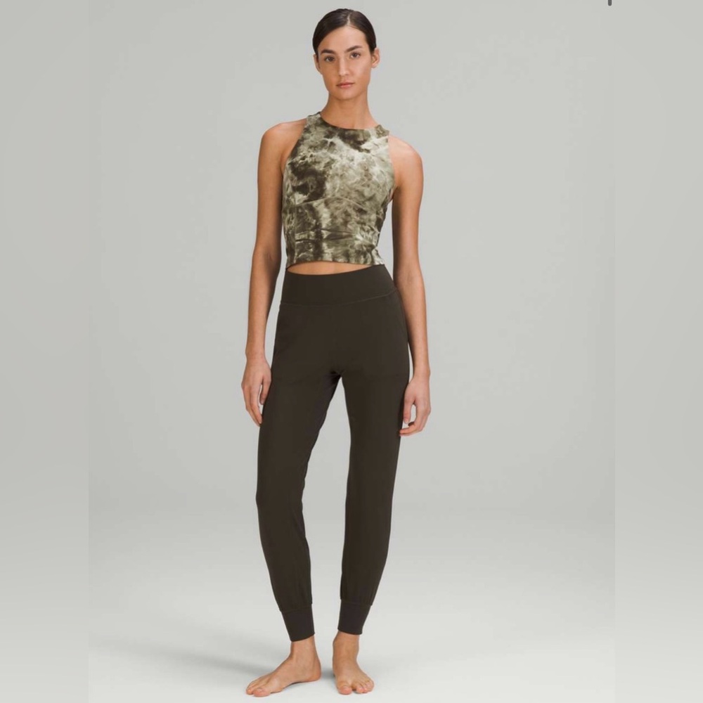 Lululemon Women’s Align Jogger Pants 28" Dark Olive High Rise Nulu Size 10